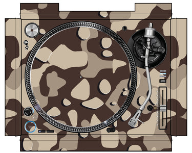 Pioneer DJ PLX 1000 Skin Camo Desert